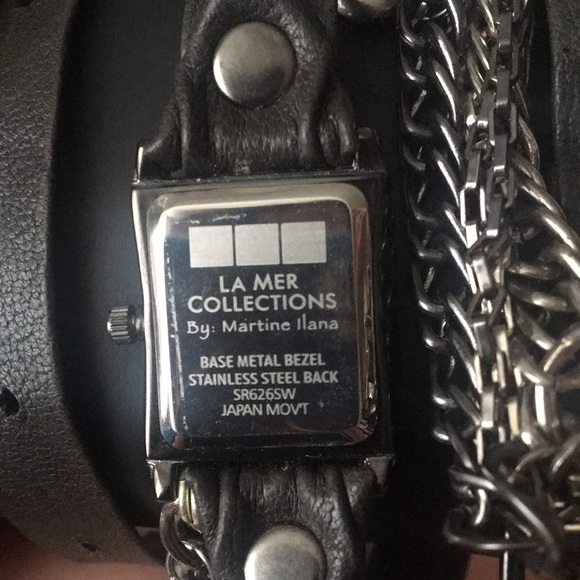 La Mer grey leather wrap watch Valentine’s edition - Picture 8 of 16